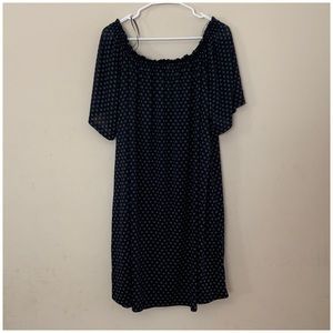 Off the shoulder dress